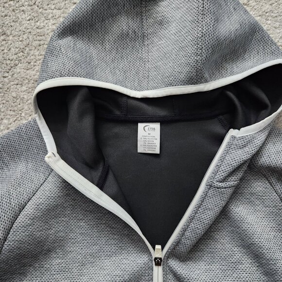 Zyia Grey full zip hooded jacket - Picture 2 of 2